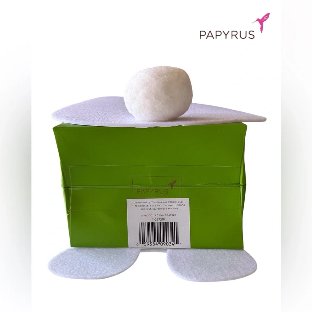 Papyrus Easter Bunny Felt Egg Hunt Bag / Baskets